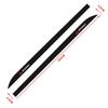2pcs Car Side Skirt Sill Carbon Fibre Body Protection Sticker Emblem For Mitsubishi Lancer ASX Mirage Pajero Sport Xpander