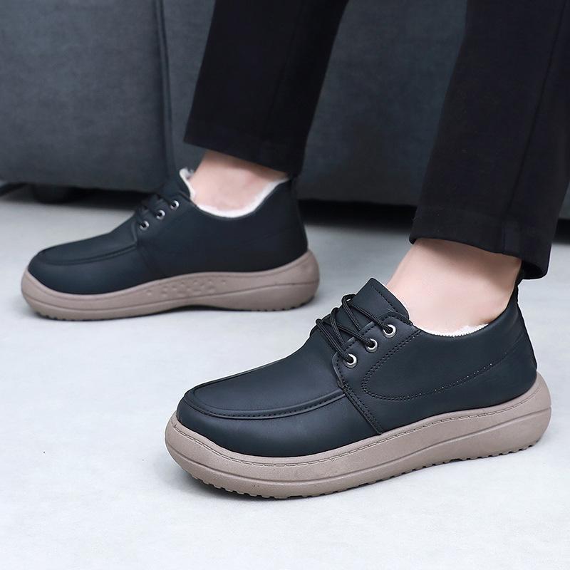 Fleece Warm Snow Boots, Casual and Comfortable Anti-slip Shoes