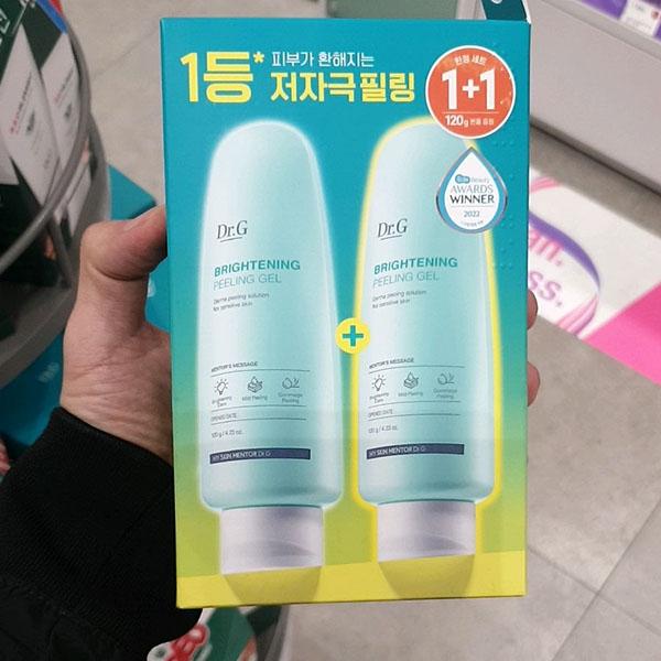 Dr.G Brightening Peeling Gel 120g 1+1 Duo Pack One thing