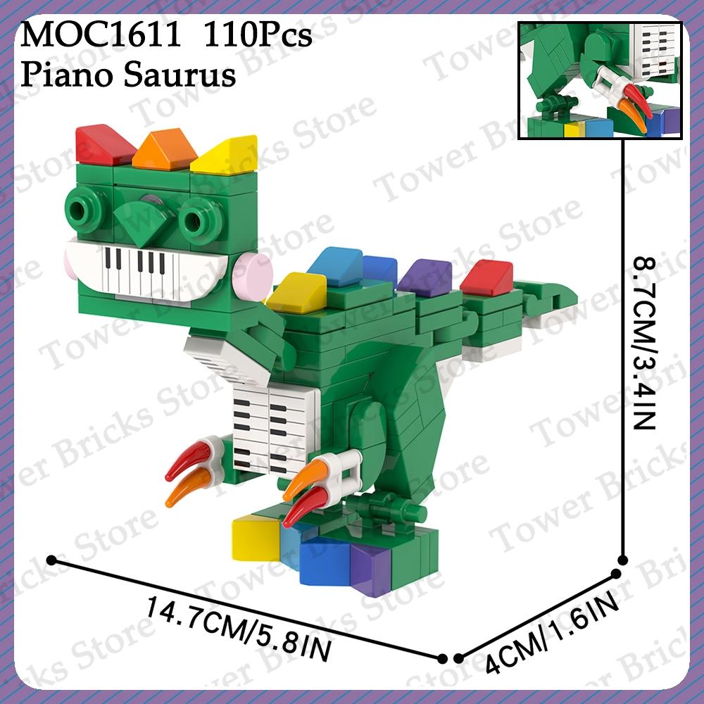 MOOXI 99 Nights In Forest Silent Hill MOC Horror Game Figures Building Blocks Set Toys For Children Adult Gift Compatible Bricks