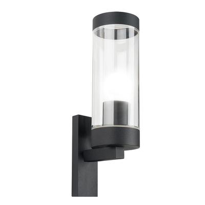 Outdoor Garden Wall Lamp Spectra E27 Ip44 Black 312334 Goldlux