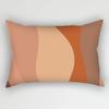 30x50cm Geometric Pillowcase Home Decor Cushion Cover Abstract Leaves Plant Patchwork Rainbow Polyester