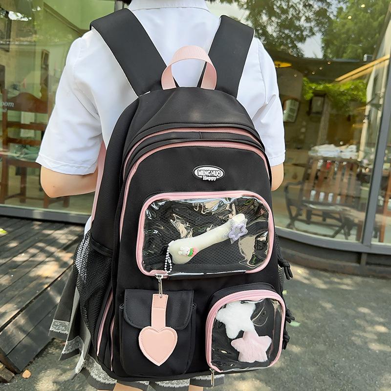 Schoolbag Children Elementary School Girls College Students Ins High Value Junior High School Students Backpack