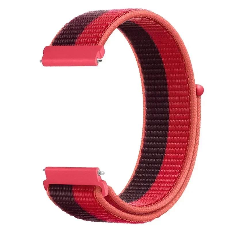 20mm 22mm Nylon Loop For Garmin Venu 3 2/SQ SQ2/Vivoactive 6 5 4 3 Watchband For Garmin Forerunner 745 965 255 245 645 55 158