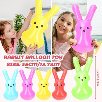PVC Dětská Kreslená Nafukovací Hračka Zajíček Nafukovací Hračka