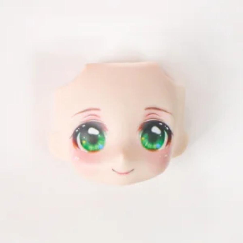 Lalka OB11 Twarz Lalki 1/12 Lalka BJD Twarz Z Oczami 3D Anime Naklejki Urocza Zmienna Twarz Dla Główki GSC Akcesoria DIY Dla Prezentu Dla Dziewczynki Zabawka Dla Dzieci