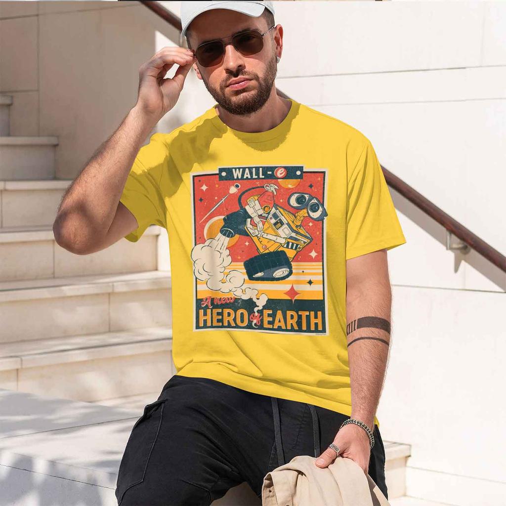 And Pixars A New Hero Of Eh Tshirt Small Summer Shortsved Breathable Sweatwking Versatile Fashion Tshirt For Batosool Sea