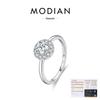 Elegant Moissanite S925 Sterling Silver D-Color Ring for Women - 50-Point High-End Ins Style.