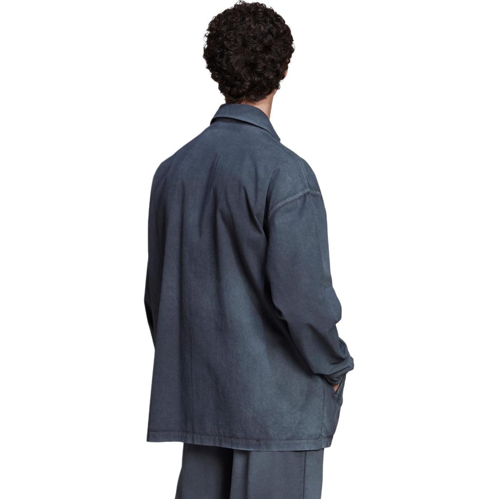 Adidas Originals ESSENTIALS+ DYE Jacket Men's Blue HK7513