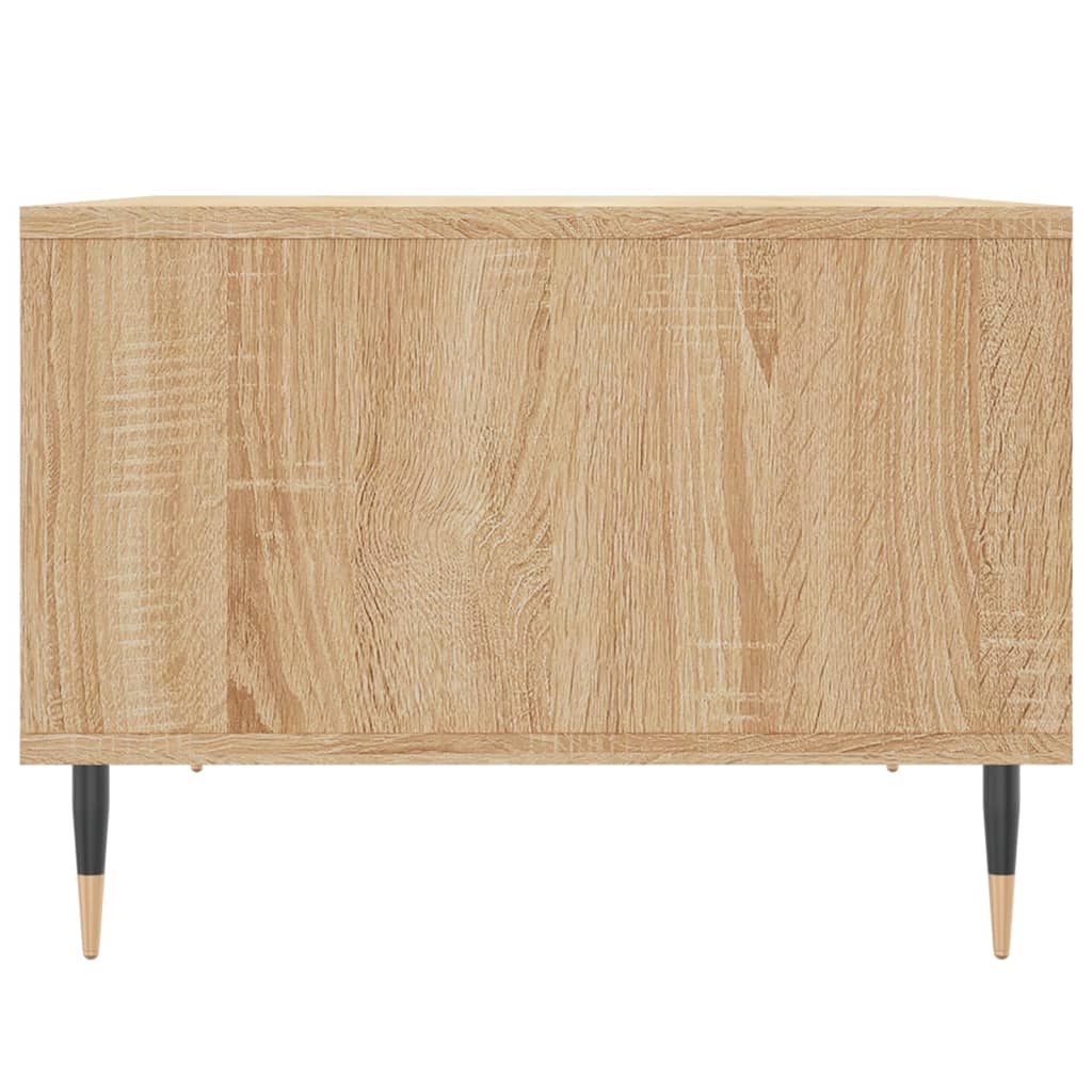 Vidaxl Stolik Kawowy, Dąb Sonoma 60X50X36,5 Cm Materiał Drewnopochodny