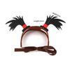 Pet Cosplay Costume Halloween Funny Devil Horns Headband Pet Cat Dog Festival Party Clothing Dogs Cosplay Costume Accessories