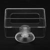 Fish Food Feeding   Antifloating Transparent Acrylic Fish   Feeder Aquarium for Fish(S 6x10x4cm )