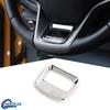 Inner Steering Wheel Trim  Panel Cover Decoration  For Ford Bronco +Chrome