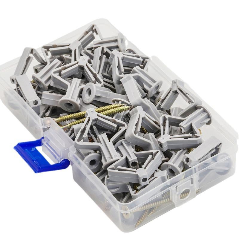 Gypsum Board Nylon Butterfly Expansion Screw Set