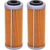 2-Pack Oil Filter for Husqvarna FC/FE/FX/FS 250-501 2014-2023 | Fits FC/FE 450/501, FC/FE 350, FC/FE 250, FX 350/450, FS 450. 2 Packs, 33x87mm, 75g,