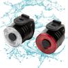 Bicycle Headlight Waterproof Portable Night Riding Bike Lights LED Headlight Rear Lamp for Helmet Seatpost Lamp Flashlight