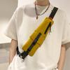 2025 Punk Hip Hop Mini Brusttasche Herren Damen Gelb Orange Schwarz Grün Techwear Lässige Umhängetasche Ein Schulter Rucksack