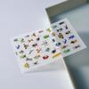 5D Embossed Dragonfly & Butterfly Nail Art Stickers with Insects & Ladybugs