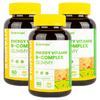 NZ Origin Energy Vitamin B Complex Gummies Green Grape Flavor 60 Tablets 3 pcs