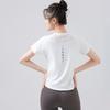 2024 Women's Slim Fit Breathable Quick-Dry Short-Sleeved Yoga & Running T-Shirt