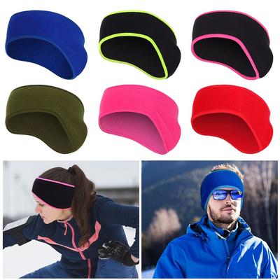 Sports Hair Sweat Fleece Ear Cover Winter Sweatband Ear Muffs Headband Ear Warmer Running Headband