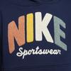 Nike Sportswear Powder Play Soft Fleece Pullover Hoodie Kids hoodies Dark-Navy HQ7944-410