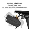 0.3L Water-Repellent Bike Saddle Bag, Quick Release Adjustable Cycling Tail Bag for Road Bike