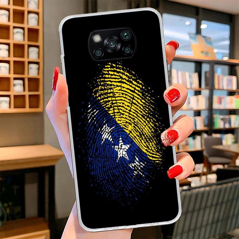 Bosnia And Herzegovina Flag Cover Phone Case For Xiaomi Poco F7 Ultra X7 X6 X5 Pro M7 Redmi 15C 15 13C 13 12C 12 10C 10 9A 9C 9T