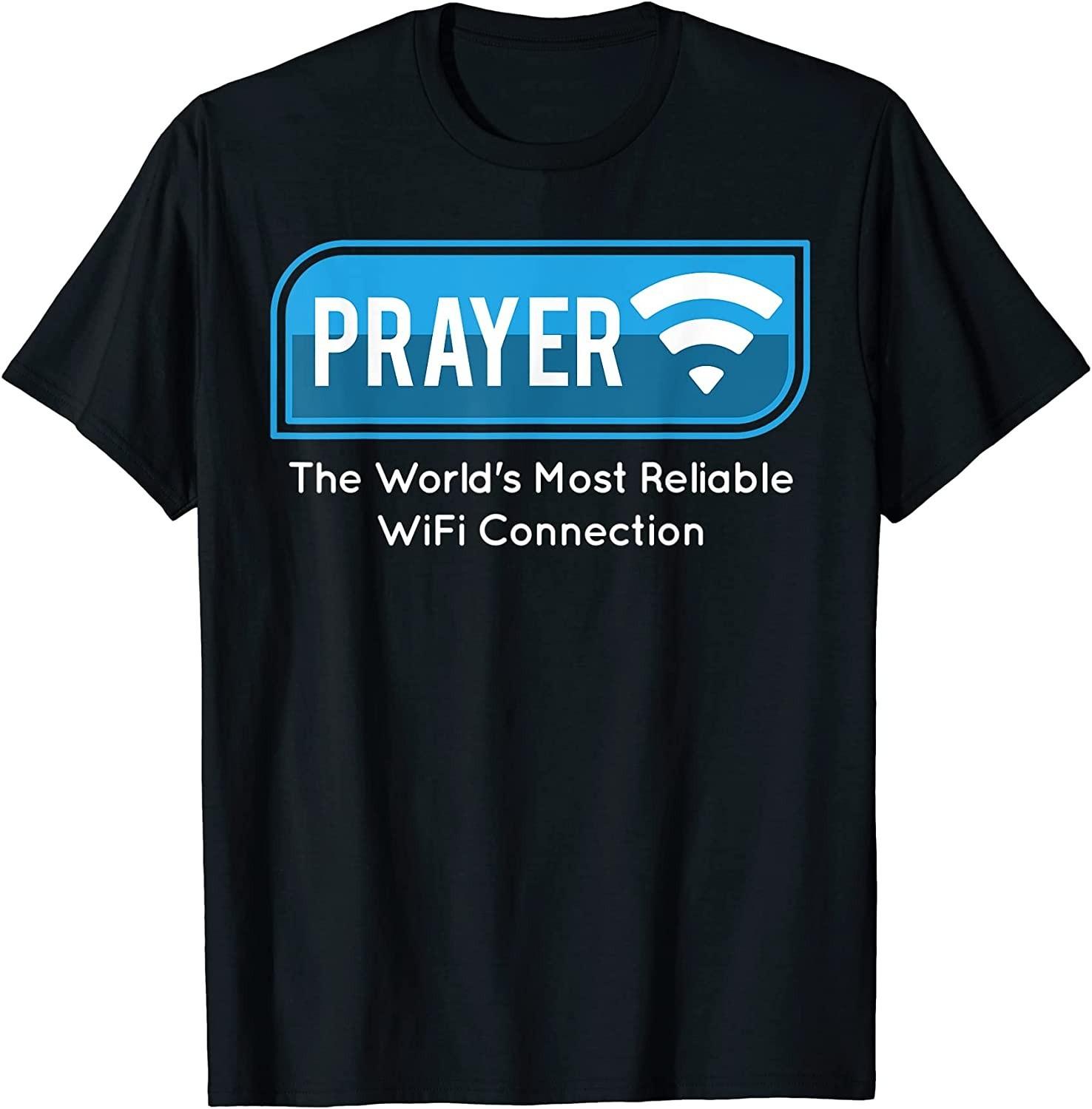 NEW LIMITED! Funny Christian Catholic Gift Prayer Faith Cotton Tee - MADE IN USA XXL