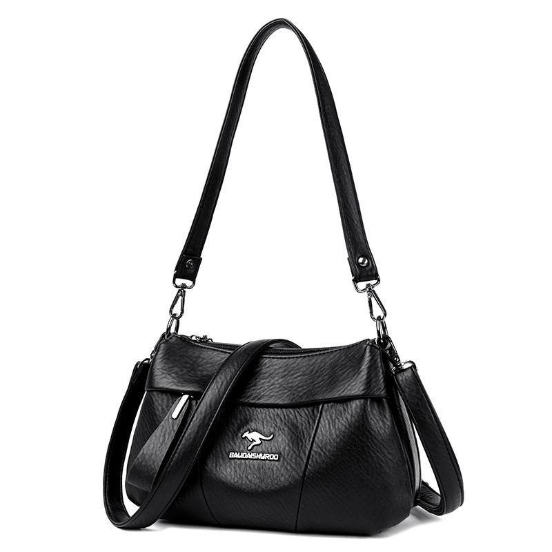 Women's bag summer new mother bag shoulder bag splicing messenger bag atmospheric women's pillow bag