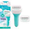 Schick Intuition Sensitive Skin Holder (with Blade + 1 Replacement Blade) Womens Razor Green