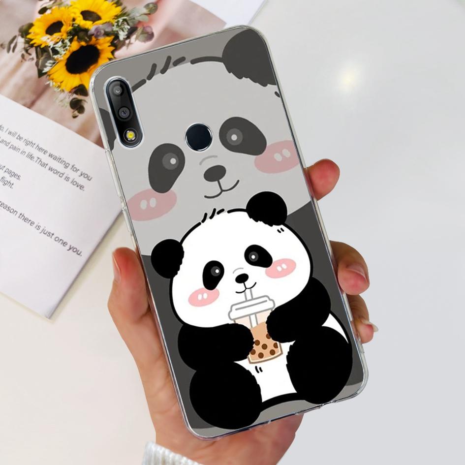 Pouzdro na telefon pro Asus Zenfone Max Pro M2 ZB631KL ZB633KL ZB630KL Pouzdra Silikonové Měkké Průhledné Kryt pro Asus X01BDA X01AD X01BD Funda