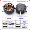 Iron-Silicon-Aluminum Magnetic Ring Inductor 50125-47uH/100uH High-Current Power Toroidal Energy Storage Filter Coil