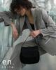 Edyta Shoulder Perfect for Everyday Black Women's Handbag, EDT-206, Lightweight, One-Handle, Bag, Freestanding, Waterproof, Use,