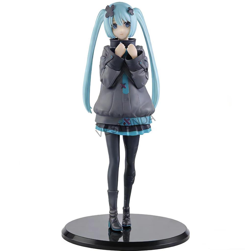 Hatsune Miku Model 21CM Toy Closed Window World Animation Surrounding Decoration Doll Toys Otaku Model Collection Christmas Gift