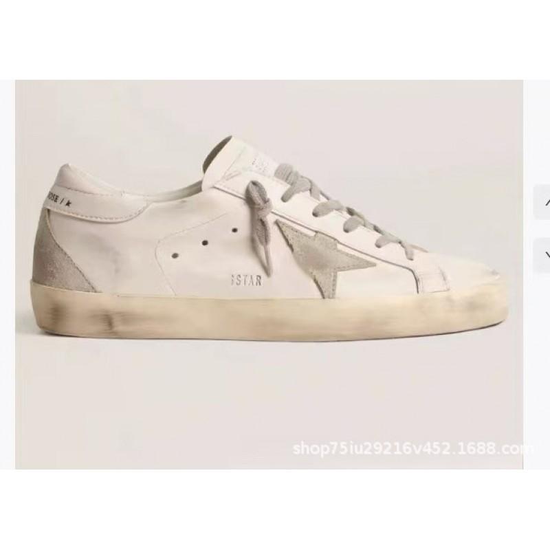 Scarpe da Ginnastica Loafer Donna Stampa Stelle Usurata Tacco Basso Comode Casual con Suola in Gomma