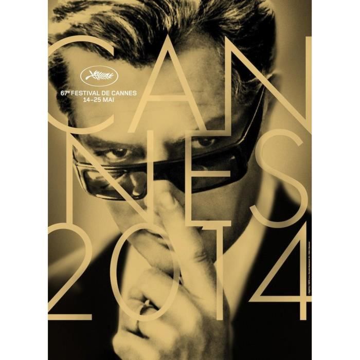 

Festival de Cannes 2014 Affiche Officielle (Format 60x40cm Roulée) MASTROIANNI