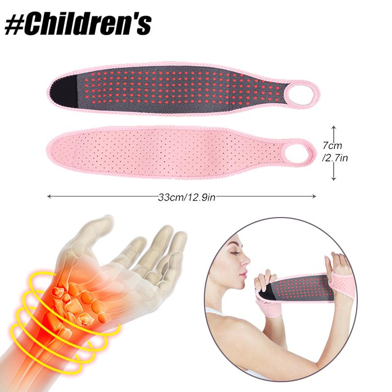 

1 шт. магнитный самонагревающийся браслет для поддержки запястья с подогревом, грелка для рук, компрессионный обезболивающий браслет для взрослых и детей