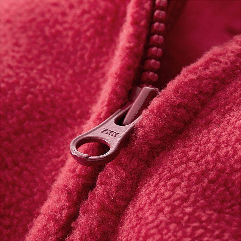 Children's Fleece Autumn and Winter Hooded Cartoon Jacket