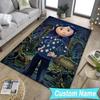 Custom NameMystery Coraline's World Carpet, Indoor Rug, Chair Rug, Living Rooms, Doormat Made From Polyester Home Decor Birthday Christmas Gifts