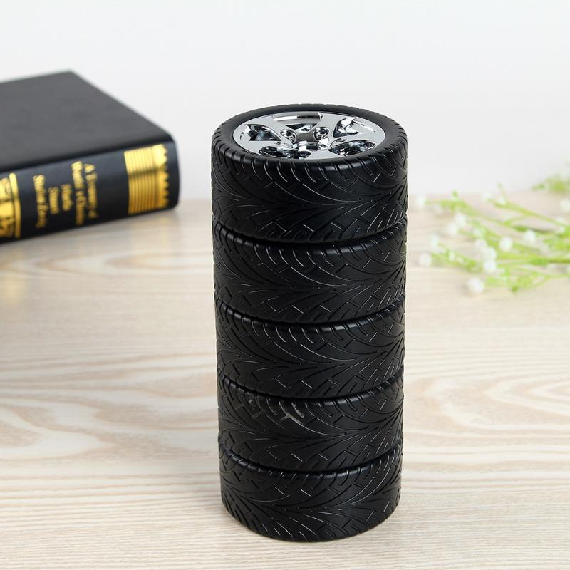304 Stainless Steel Insulated Cup, Creative Tire Design Cup To Prevent Burns