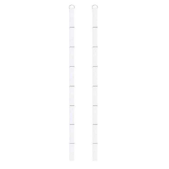 Girl Headband Holder Organizer 24-Slot Hanging Hairband Storage Rack High-Density Elastic Hair Hoop Display Stand