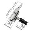 Luftpumpe Adapter Schnellkupplung Kein Leck Zubehör Aufblasbarer Adapter Reifendruckmesser Düse für LKW Fahrzeug Wohnmobil Auto