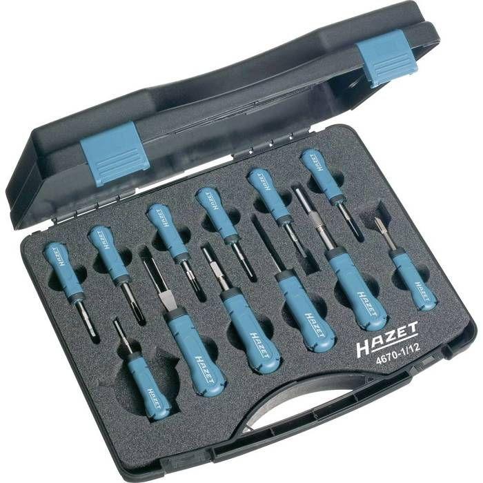Set outil de déverrouillage 12 pcs Hazet 4670-1/12