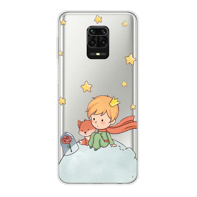 Mały Książę i Lis Silikonowe Etui Do Xiaomi Redmi Note 10 10S 9 9S Pro Max 9T 8T 8 7 6 5 Pro 5A 4X 4 Telefon Etui