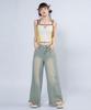 UNUSUALNORMAL Nash 2 Color Knit Top_Cream