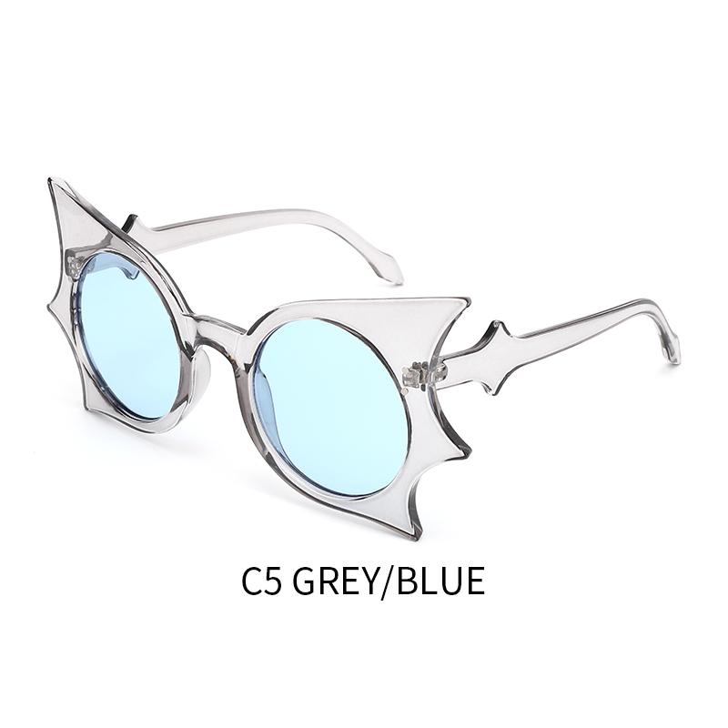 

1 шт. Солнцезащитные очки в стиле хип-хоп, забавные, «бабочки», вогнутые, персонализированные, универсальные