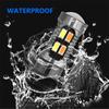 10X Led Light Dual Color Bulb T25 3157 P27-7W 5630 20Smd Canbus Car Brake Reverse Lamp Turn Signal White Amber