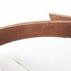Pristine HERMES Slip-on Indirizzo Van Quatre Faubourg Patch Tower ash Women 37 Used