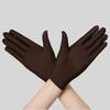 1 Pair Unisex Uniform Gloves for Men Women Wrist Length Stretchy Spandex Gloves Banquet